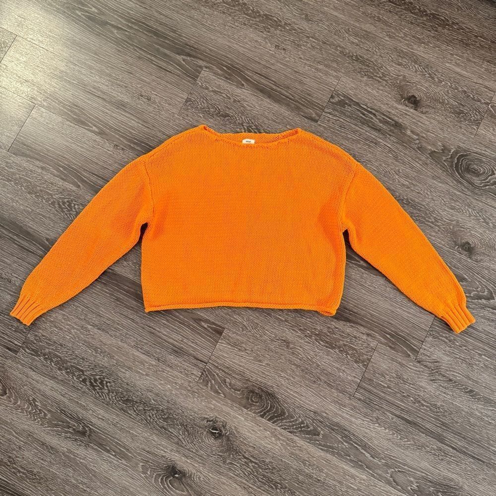 Aerie Orange Sweater New